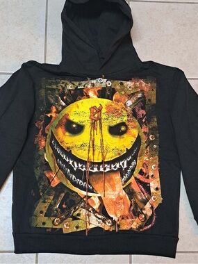 Evil Vice Monosmile Hoodie - Adult Size LARGE